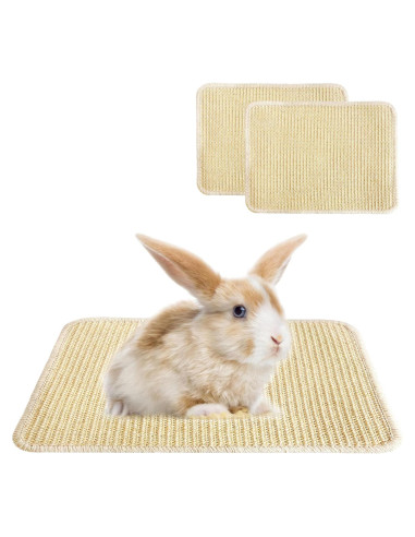 Almohadilla para Rascar Conejos Jevnd 40x30cm Sisal Natural