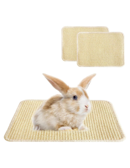 Almohadilla para Rascar Conejos Jevnd 40x30cm Sisal Natural