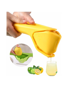 Exprimidor de Limón Manual iStarcas Amarillo Plegable 0.6L