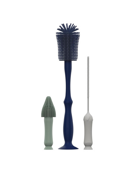 Juego de Cepillos de Limpieza Dr. Brown's - 3 Piezas Silicona