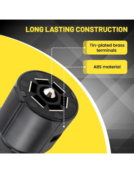 Probador de Luz de Remolque 7 Pines y 4 Pines Oyviny