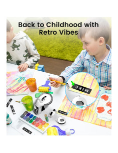 Máquina de Etiquetas en Relieve EazeID 3D con 3 Cintas 9mm 2