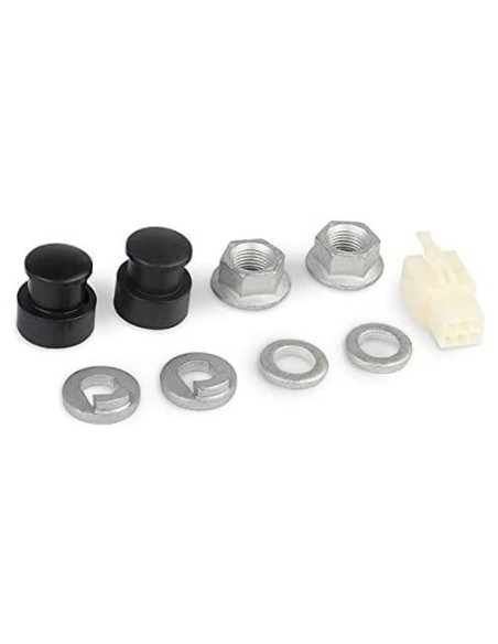 Set E-Bike Hub Motor 12mm con Tuerca y Arandela de Bloqueo