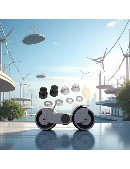 Set E-Bike Hub Motor 12mm con Tuerca y Arandela de Bloqueo