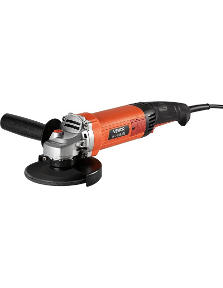 Amoladora Angular VEVOR 1200W 5" 10000RPM con Protector Ajustable