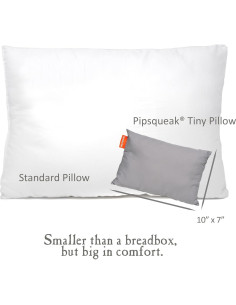 Almohada Pequeña Urban Infant Pipsqueak 28x18cm Gris 2