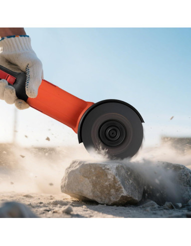 Amoladora Angular VEVOR 1200W 5" 10000RPM con Protector Ajustable