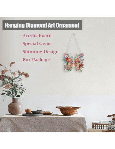 Kit de Pintura de Diamantes Eiflow 19.8x17.8 cm Animales