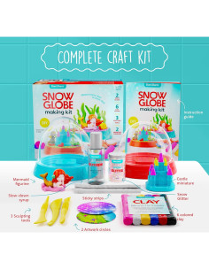 Kit de Fabricación de Globos de Nieve Dan&Darci - Manualidades para Niños 2