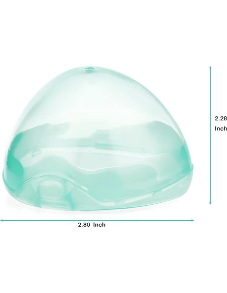Caja Sostenedora de Chupete PandaEar - Paquete de 4 - Libre de BPA