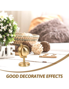 Globo Terráqueo de Escritorio VICASKY Cobre 7.6x3.8 cm 2