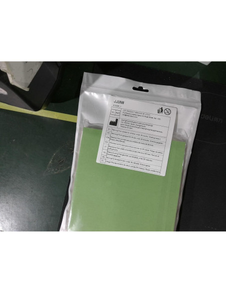 200 Hojas Papel Origami Doble Cara 10 Colores 10x10cm y 15x15cm