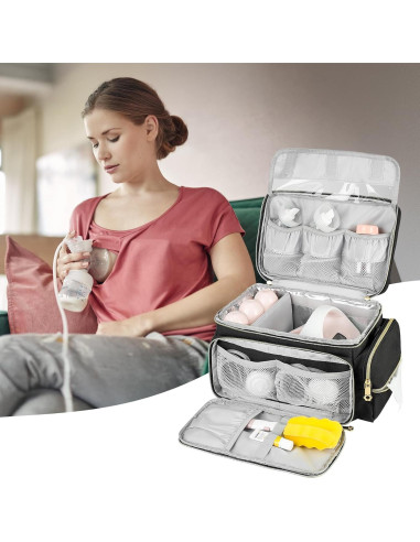 Bolsa para Sacaleches Spectra S1/S2 con Compartimento Aislado