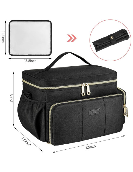 Bolsa para Sacaleches Spectra S1/S2 con Compartimento Aislado