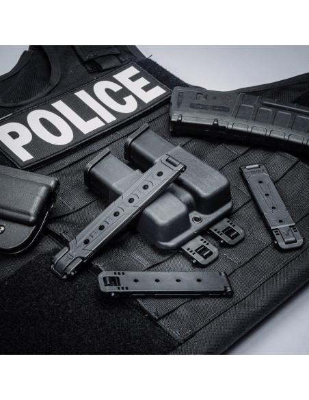 Clip de Sujeción MOLLE Blade-Tech Molle-Lok 3" Negro