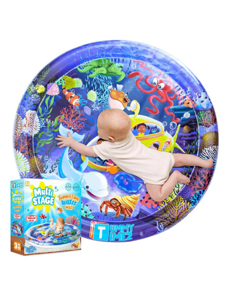 Alfombra de Agua Tummy Time Premium 101x101 cm PVC