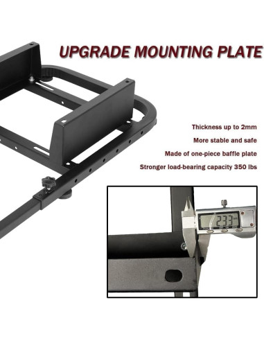 Soporte de Asiento de Carreras Supllueer Cockpit 11 - Rojo