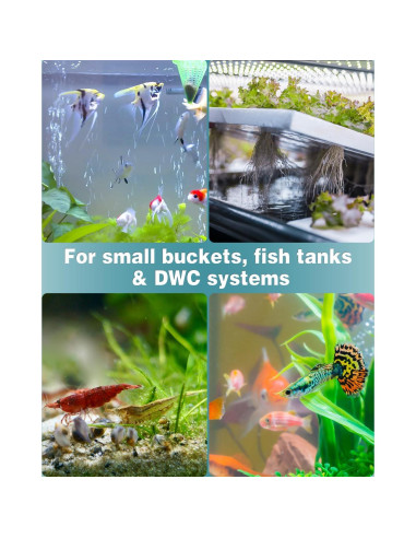 Difusor de Burbujas Pawfly 2.03 cm para Acuarios - 10 Piezas