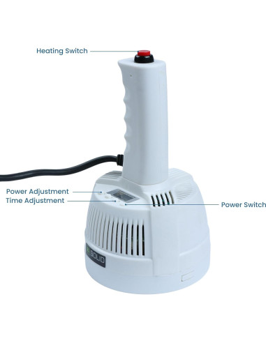 Sellador de Inducción Portátil U.S. Solid 20-100mm para Botellas