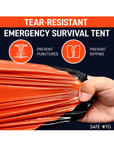 Tienda de Supervivencia Mylar 2 Personas SAFE OTG