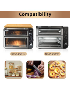 Tabla de Cortar de Bambú DEMEDO para Horno Ninja DCT401 DCT402 2