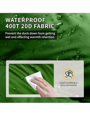 Saco de dormir ultraligero BUERTS 3 estaciones 220x80 cm