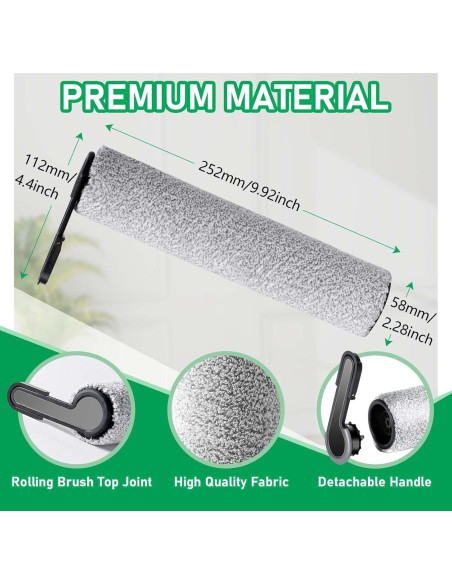 Kit de Reemplazo Cepillo Rodante y Filtros Tineco S6