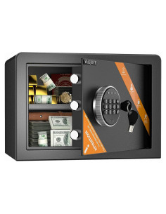 Caja Fuerte Digital WASJOYE 1.2 Pies Cúbicos a Prueba de Fuego