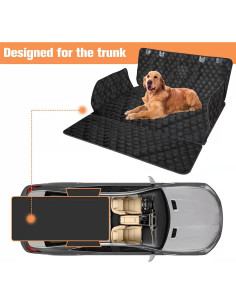 Funda de Carga para Perros PETICON Grande Impermeable Negro 2