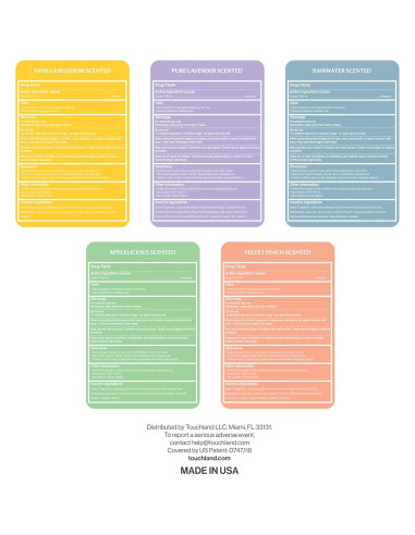 Set de 5 Desinfectantes de Manos Power Mist 30ml - Florecer