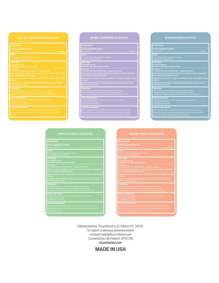 Set de 5 Desinfectantes de Manos Power Mist 30ml - Florecer