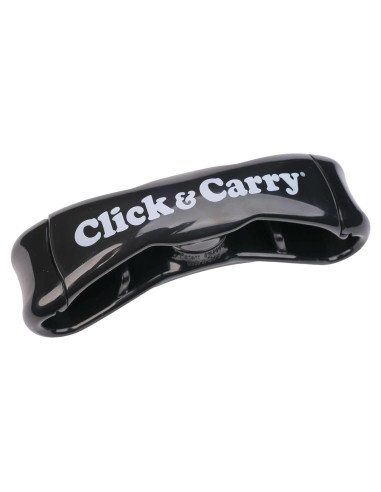 Click & Carry Organizador de Bolsas - Soporte Manos Libres Negro