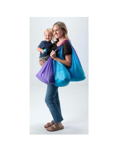 Click & Carry Organizador de Bolsas - Soporte Manos Libres Negro 2