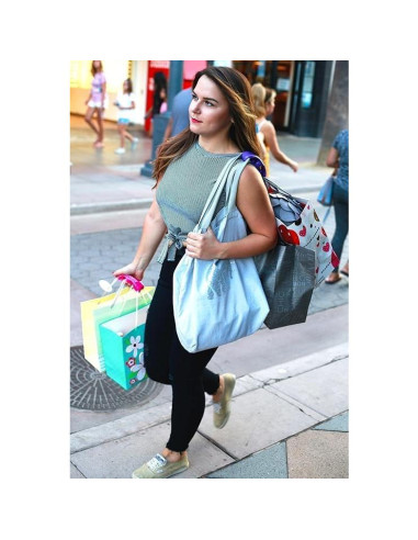 Click & Carry Organizador de Bolsas - Soporte Manos Libres Negro