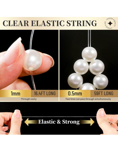 Kit de Perlas para Pulseras LEOBRO 720pcs - DIY Joyería