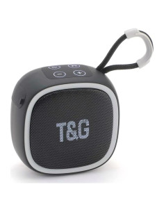 Altavoz Mini Bluetooth T&G Portátil 5W Impermeable IPX4 Negro