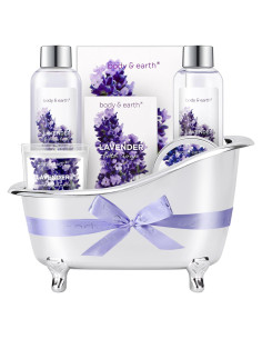 Set de Regalo de Spa Body & Earth Lavanda 5 Piezas
