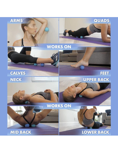 Juego de Pelotas de Masaje Acupoint - Terapia Física 2 Unidades