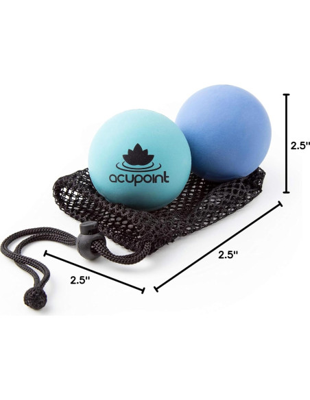 Juego de Pelotas de Masaje Acupoint - Terapia Física 2 Unidades