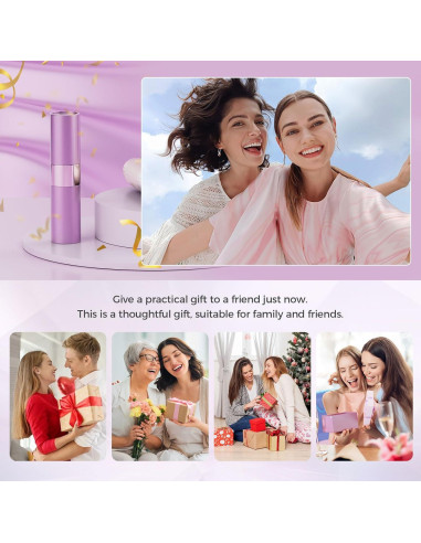 Atomizador de Perfume Rellenable Augwontior 8ml - 3 Colores