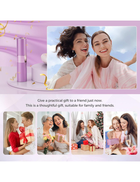 Atomizador de Perfume Rellenable Augwontior 8ml - 3 Colores