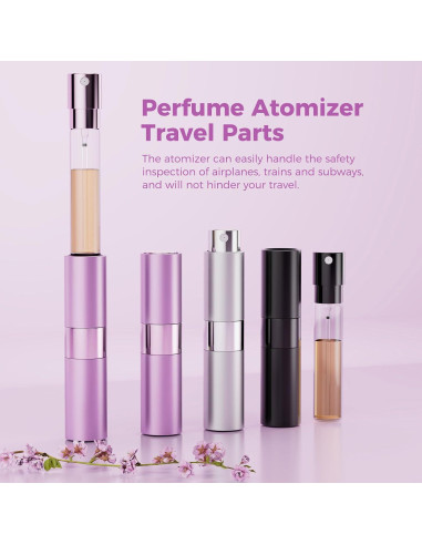 Atomizador de Perfume Rellenable Augwontior 8ml - 3 Colores