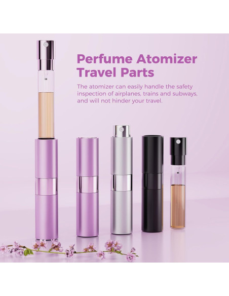 Atomizador de Perfume Rellenable Augwontior 8ml - 3 Colores