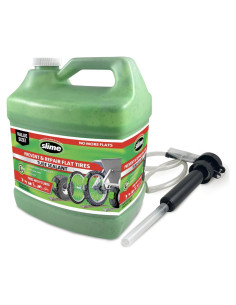 Sellador de Tubos Slime 1 Galón con Bomba para Bicicletas