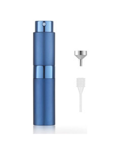 Botella Spray Atomizador Rellenable Lisapack 8ml Azul