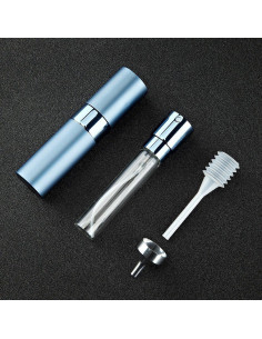 Botella Spray Atomizador Rellenable Lisapack 8ml Azul 2