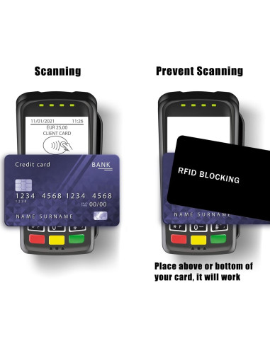 Tarjeta Bloqueadora RFID 9toa - Protección NFC 1 Unidad