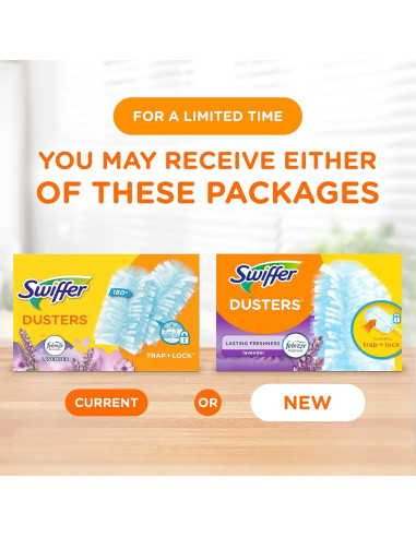 Recarga Swiffer Dusters 18 unidades lavanda para limpieza