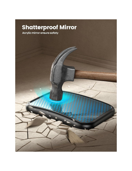 Espejo de Coche para Bebés Lamicall 32.5 cm Irrompible