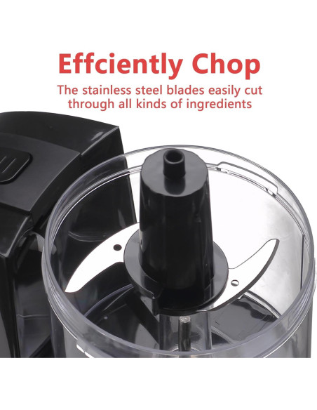 Mini Procesador de Alimentos Liebe&Lecker 1.5 Tazas S/S Mini Procesador de Alimentos Liebe&Lecker 1.5 Tazas S/S